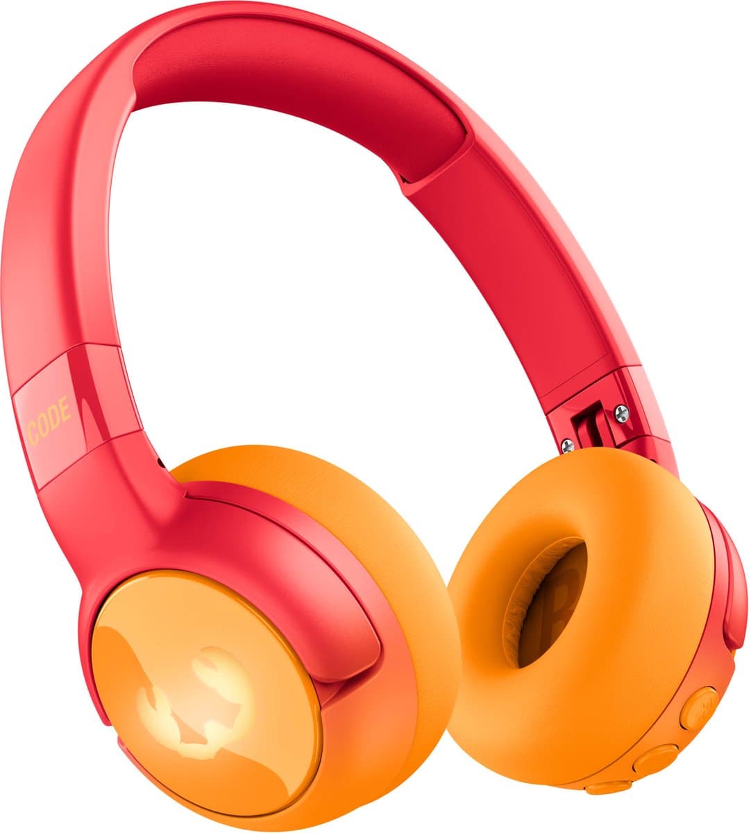 Fresh 'n Rebel Code Junior - Koptelefoon kind - Kinder koptelefoon - Draadloos (Bluetooth) & Bedraad – Inclusief Aux kabel (1m) - Funny Fox