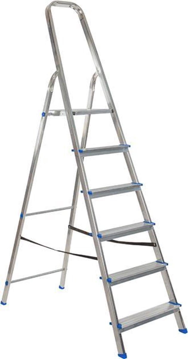 Aluminium Huishoud En Professionele Trapladder 6 Treden