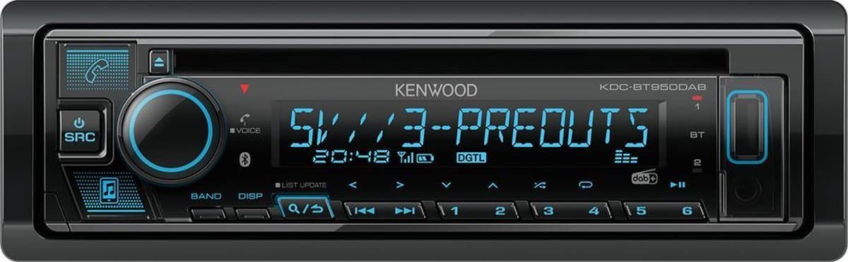 Kenwood KDC-BT950DAB - Autoradio met DAB+