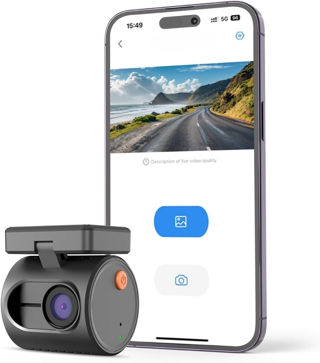 Dashcam - Daschcams - Auto - Camera - Vooruit - Achteruit - Video - Autobeveiliging - Parkeerbeveiliging - Recording - Dag en Nacht - Schadepreventie