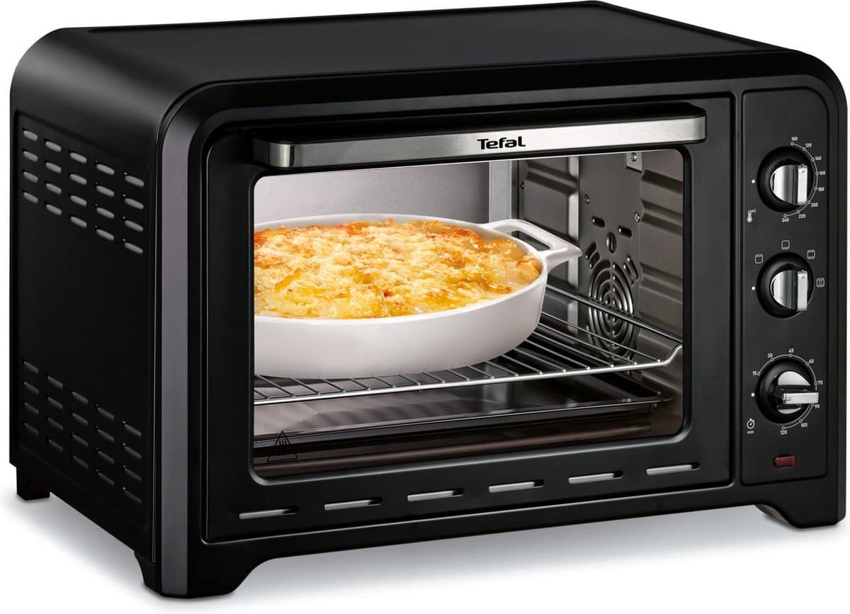 Tefal Optimo OF4848 - Vrijstaande Oven - 39L - Grill- en Bakfunctie - Ruim