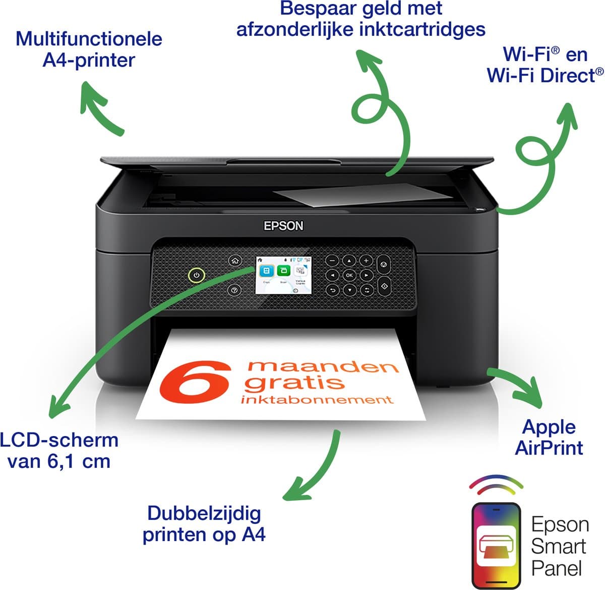 Epson Expression Home XP-4200 - All-In-One Printer - Geschikt voor ReadyPrint