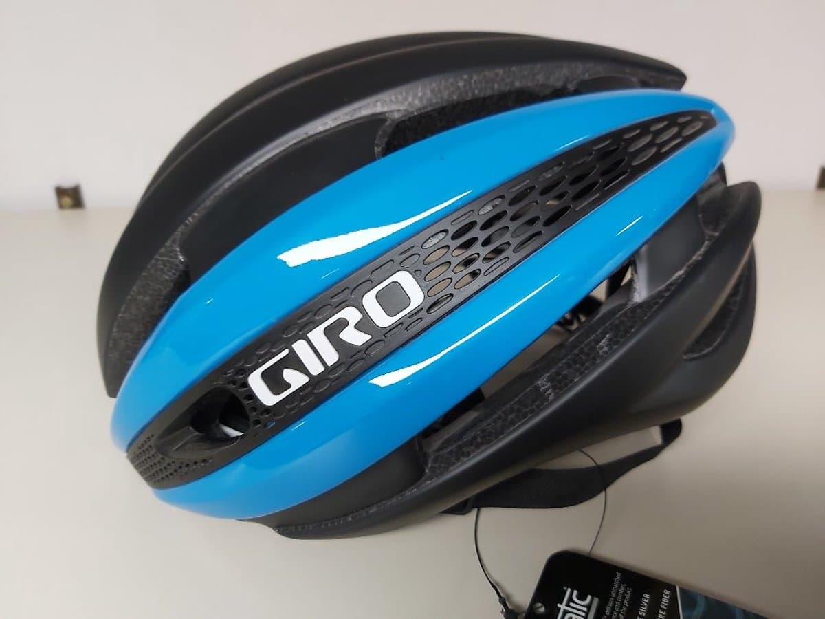 Giro - Fietshelm - Synthe - Blauw/zwart - M