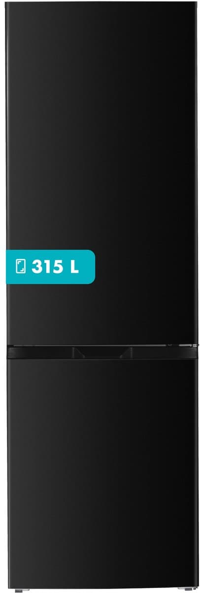 Tomado TCR1850B - Koel-vriescombinatie - 315 liter - Energieklasse C - Supervriezen - Zwart