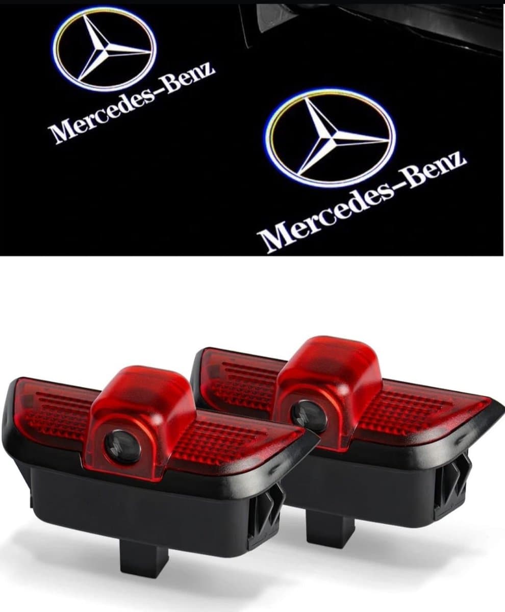 Auto deur instapverlichting met projector geschikt voor W204 C-Klasse C200 C300 C280 C260 2008 - 2013 2009 2010 2011 2012