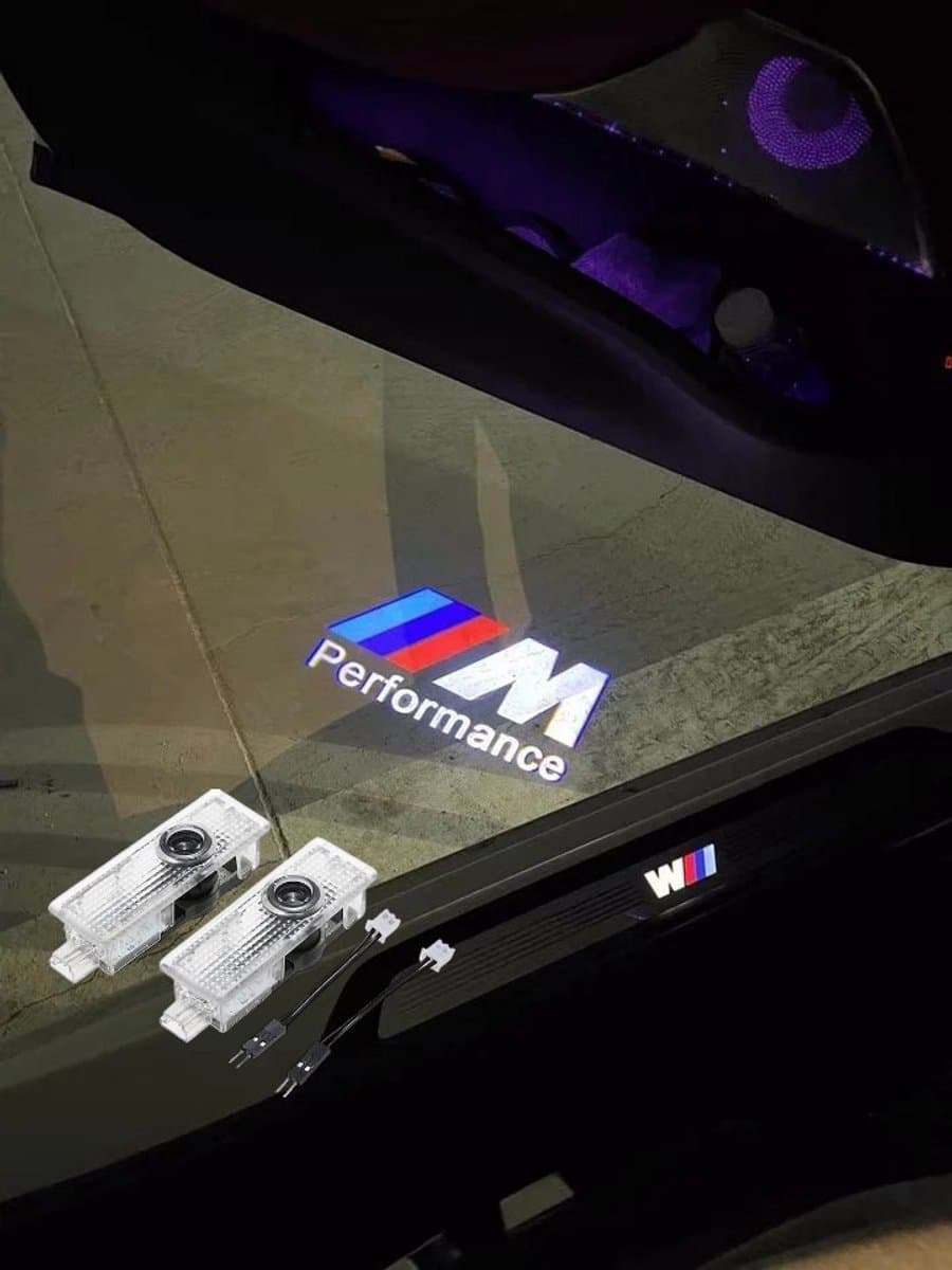 Auto deur instapverlichting met projector geschikt voor BMW M + Performance