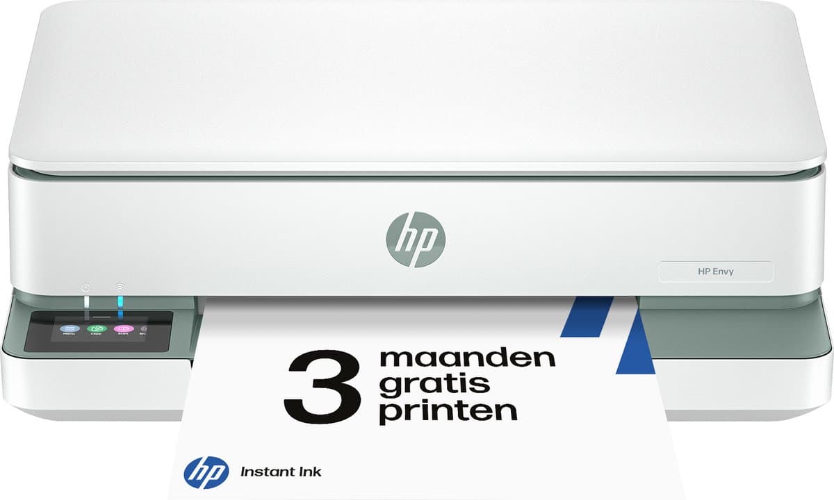 HP Envy 6130e - All-in-One Color Inkjetprinter - 1200 dpi - tot 1000 pagina's - Groen - inclusief 3 maanden gratis Instant Ink