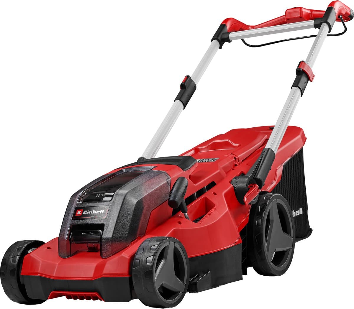 Einhell Professional Accu Grasmaaier GP-CM 36/450 BL Kit - Power X-Change - 36 V/Li-ion - Maaibreedte: 38 cm - Aanbevolen gazonoppervlakte: tot 450 m² - Maaihoogte: 25-75 mm - Incl. 2x 4.0 Ah Accu en 1x DUO-lader