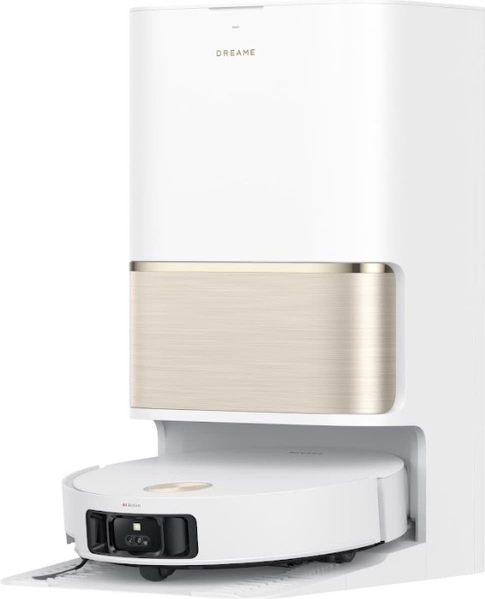Dreame L50 Pro Ultra Robotstofzuiger met Dweilfunctie – 19.500Pa Zuigkracht – Automatisch Leegstation – Zelfreinigende & Zelfdrogende Dweilen – Anti Klit Dubbele Borstel – AI Navigatie met LED – Drempels tot 4 cm – Geschikt voor Huisdieren & Tapijt