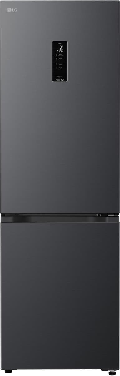 LG GBBSJ11DEP koel‑vriescombinatie Zwart met DoorCooling voor gelijkmatige koeling - Zero Clearance voor een naadloze pasvorm - MAXFit voor maximale opslagruimte - ThinQ bediening. Energieklasse D