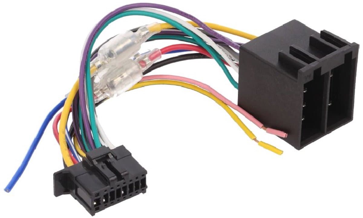 ISO kabel voor Pioneer autoradio - 16-pins - 0,15 meter