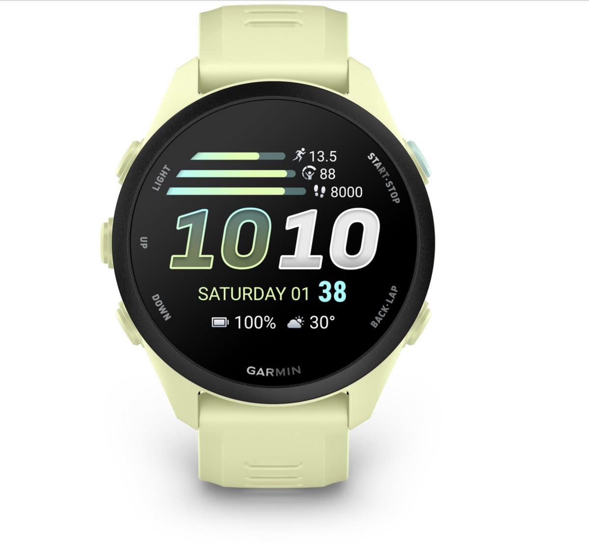 Garmin Forerunner® 70 - GPS hardloophorloge - 42,6 mm - Geel