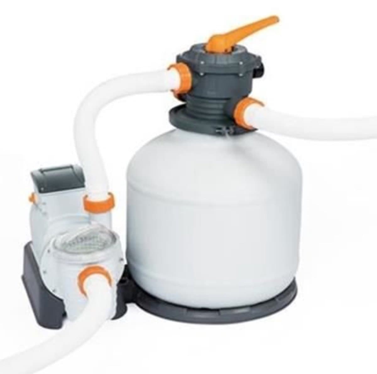 Bestway Zandfilterpomp voor Zwembaden - 11.355 L/h Capaciteit met Tijdschakelaar