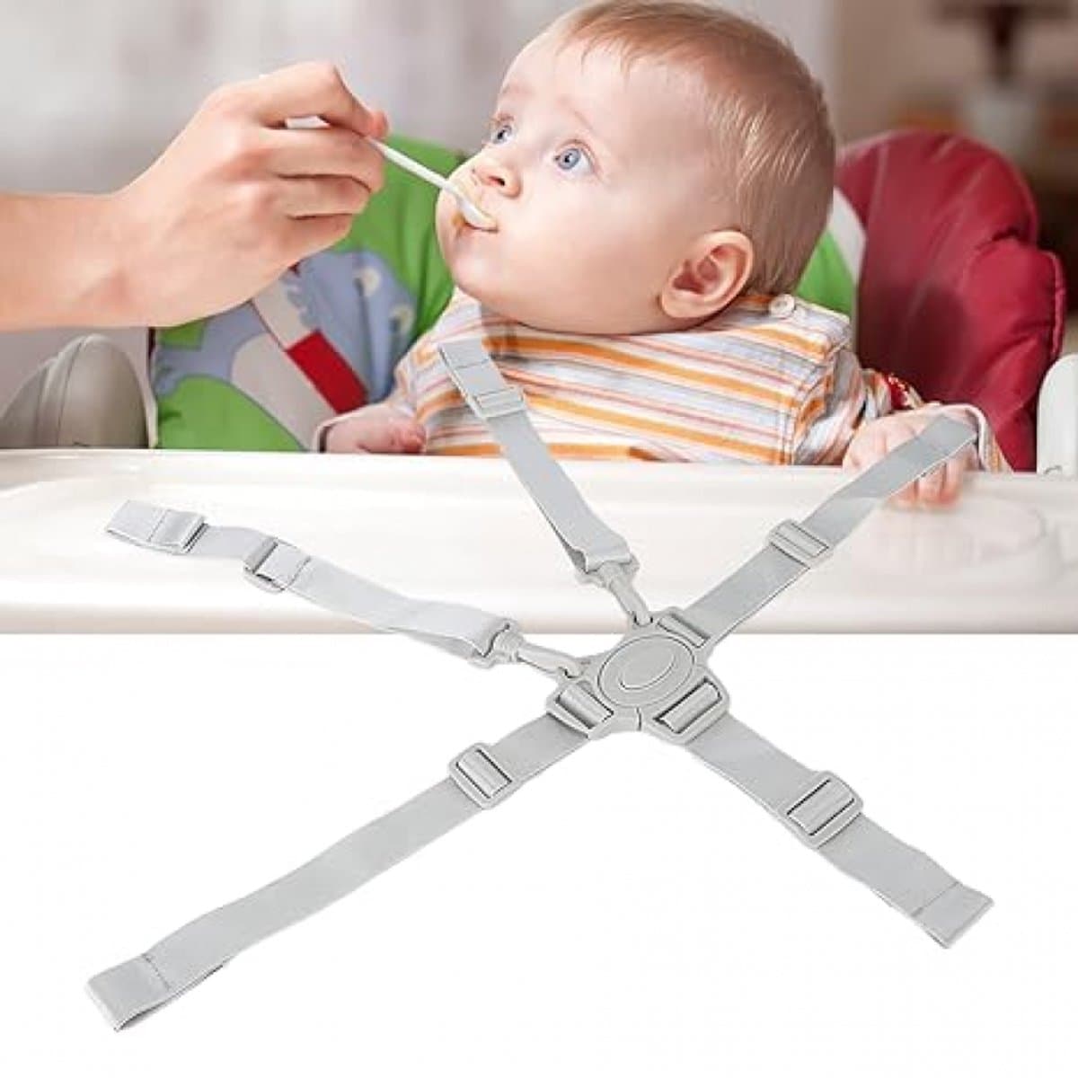 kinderstoel tuigje- kinderstoeltuigje- kinderstoel riempje-kinderstoel gordel- kinderstoel harnas- Vervanging Veiligheidsriem Kinderstoel-Veiligheidsriem Kinderstoel 5-Punts Riem- harnas kinderstoel-tuigjes kinderstoel- voor kinderstoel