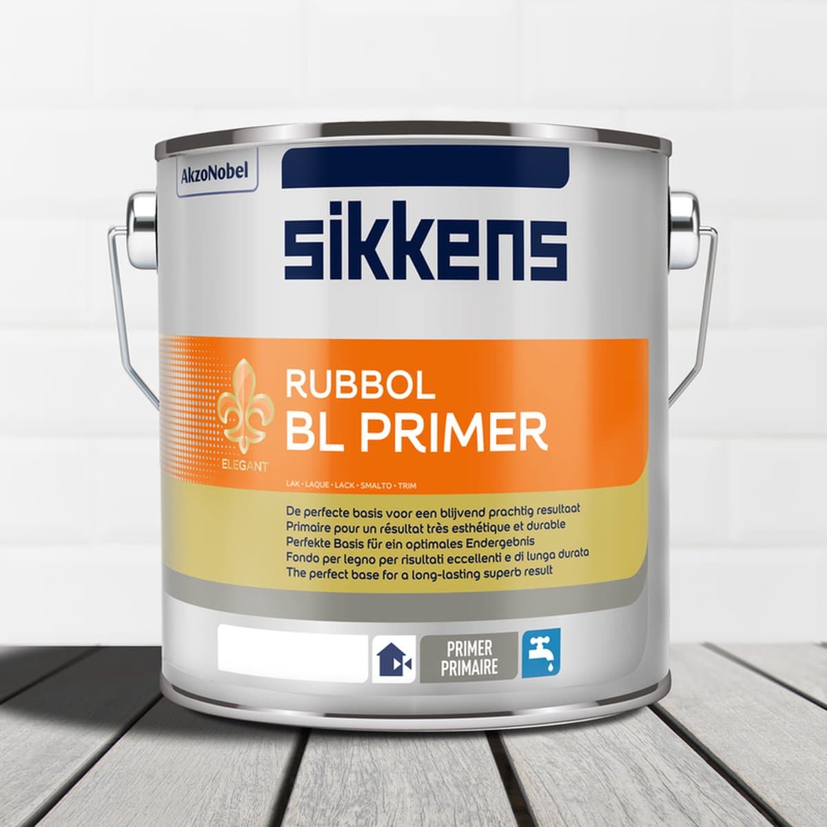 Sikkens Rubbol Bl Primer - 2,5 l - 12 m²/l - Wit