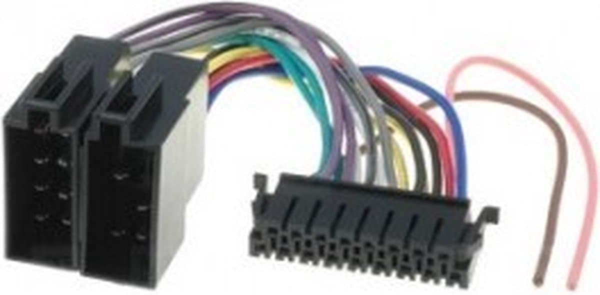 ISO kabel geschikt voor Sony autoradio - 41x8,5mm - 17-pins - 0,15 meter