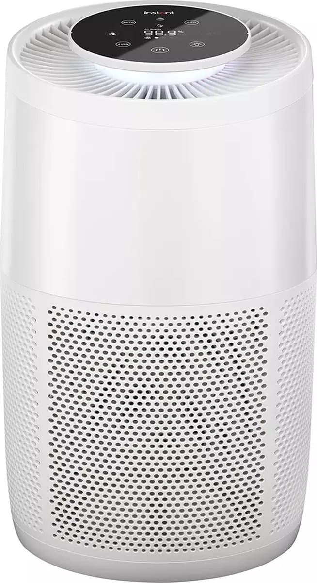 Instant™ Air Purifier Luchtreiniger Wit - Keuken / Slaapkamer tot ± 22m² - Met HEPA-13 Filter - 3-in-1 Filtratie Tegen Woning Allergenen & Huisdier Allergie - Verwijdert 99.9% Bacterien, Stof, Rook, & Stuifmeel met Plasma Ion Technologie - AP200