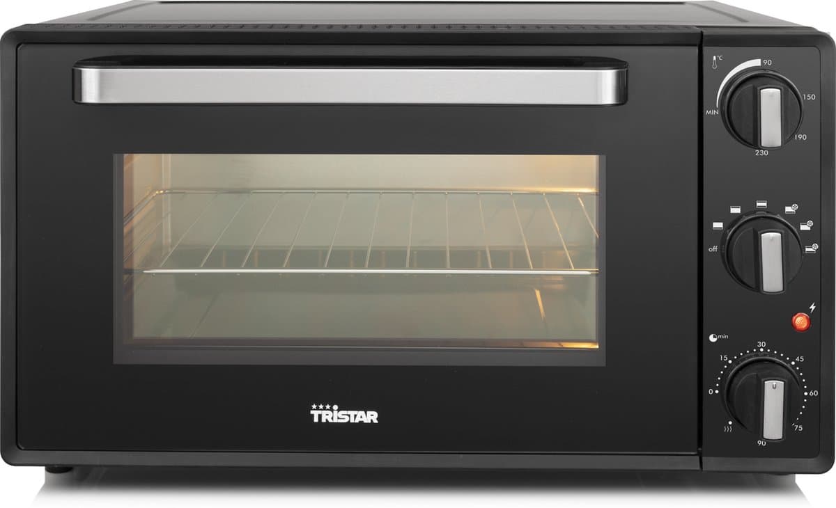 Tristar OV-3630 Convectieoven – Vrijstaande Oven 38 liter – Heteluchtoven 2000 Watt - Zwart
