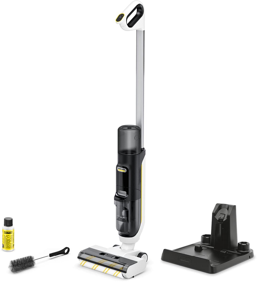Kärcher FCV 3 vloerreiniger met zuigfunctie - 3-in-1 Xtra!Clean - Looptijd accu: 30 min - Oppervlakteprestatie 130 m² - Schoonwatertank 800 ml - Vuilwatertank 425 ml