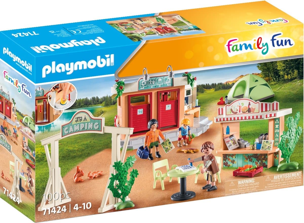 PLAYMOBIL Family Fun Camping - 71424