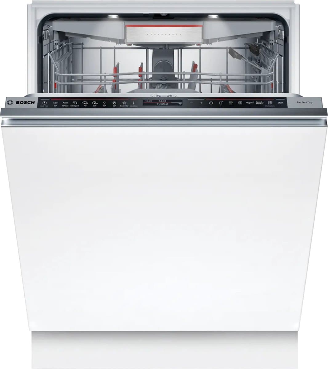Bosch SMD8TCX04E - Series 8 - Inbouwvaatwasser - 60 cm - Volledig integreerbaar - Home Connect - Energielabel A - Perfecte droogresultaten met laag energieverbruik door PerfectDry Zeolith