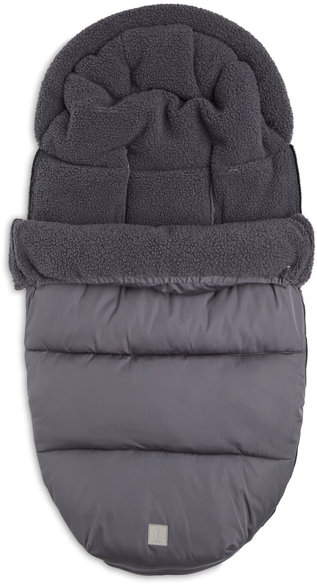 Jollein Voetenzak Buggy & Kinderwagen - Puffed Grey - Waterafstotend