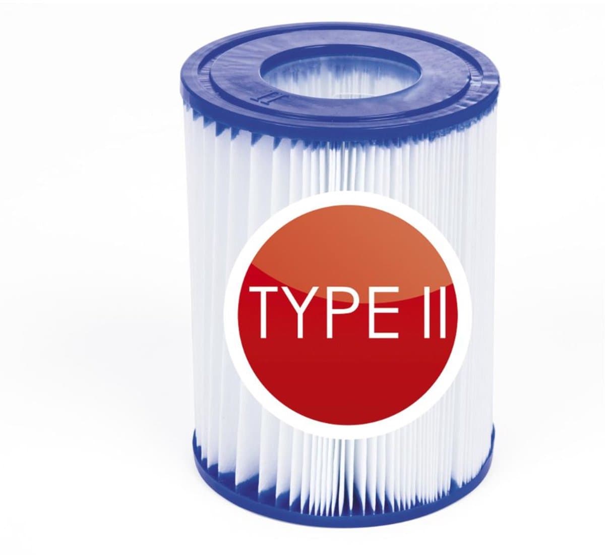 Bestway - Flowclear - Filtercartridge Type II - Zwembadfilter - Waterzuiveraar - Filtercartridge - Filterpomp - Zwembadwater
