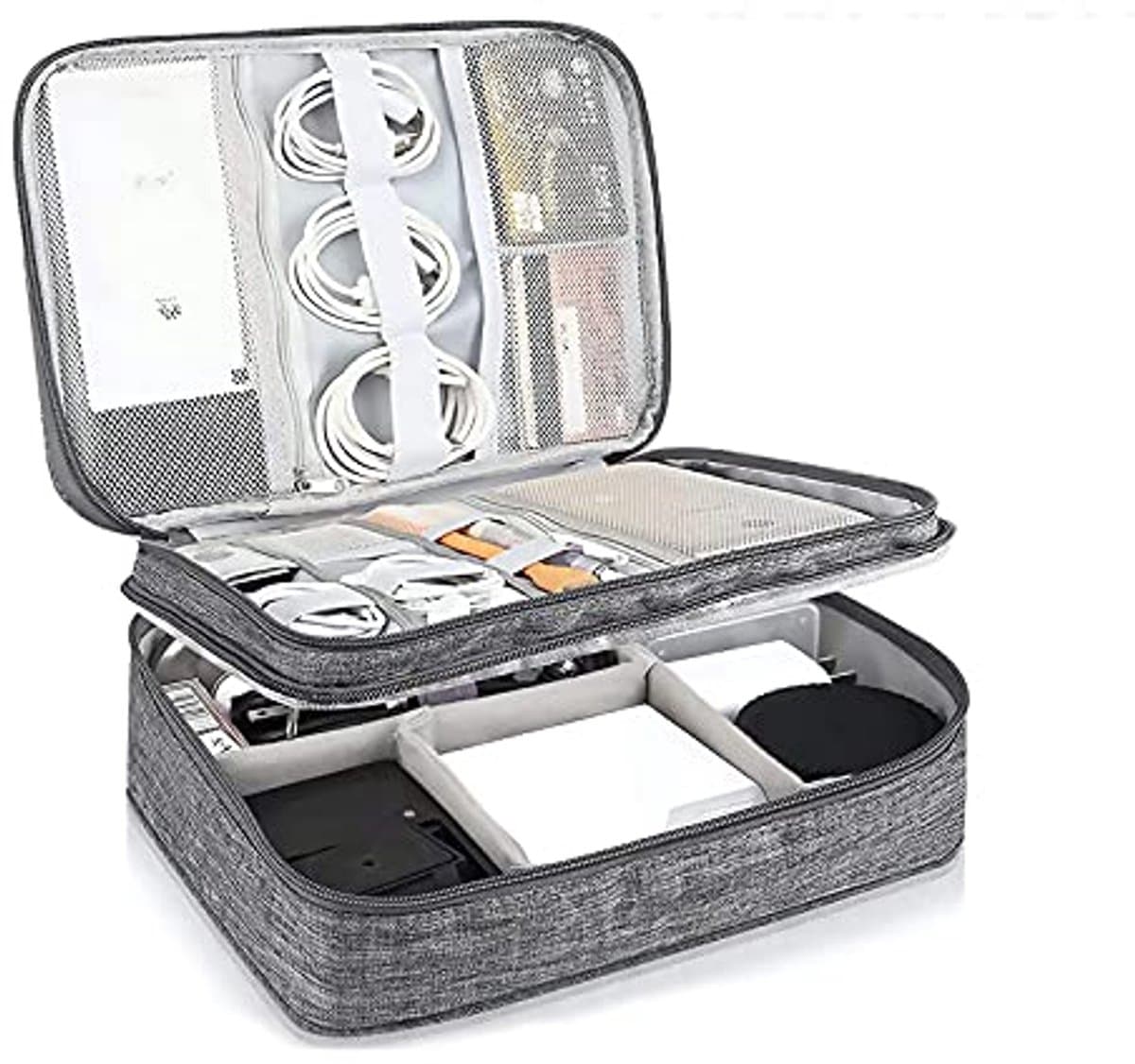 Universele Elektronica Accessoires Organizer Tas - Waterdicht en Draagbaar voor Kabels, Opladers en Powerbanks