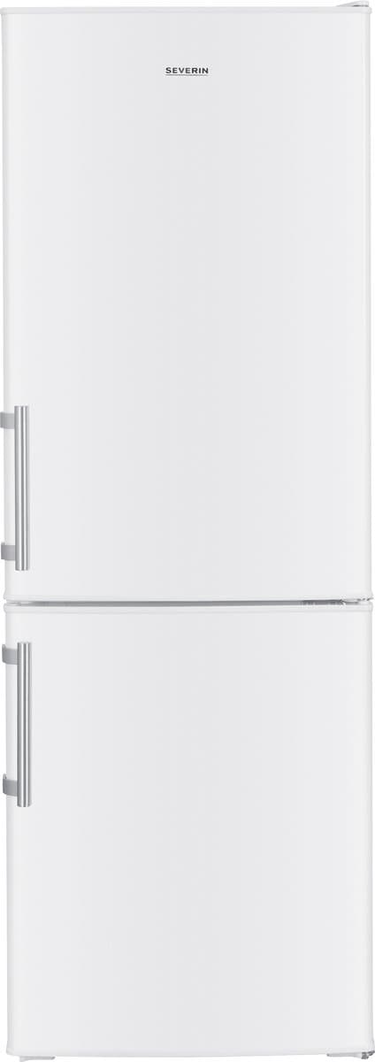 Severin DT 8770 Koel/vriescombinatie - Wit - 173 liter (151/52) - Energielabel C - Groentebox - LED verlichting - 4* vriesvak - openingsalarm - verstelbare planken - draairichting deur aanpasbaar - 142,5 x 49,5 x 56,0 cm