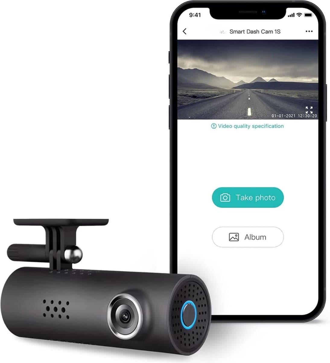 Dashcam - Dashcam Voor Auto - Full HD - Wi-Fi Connection - Night Vision