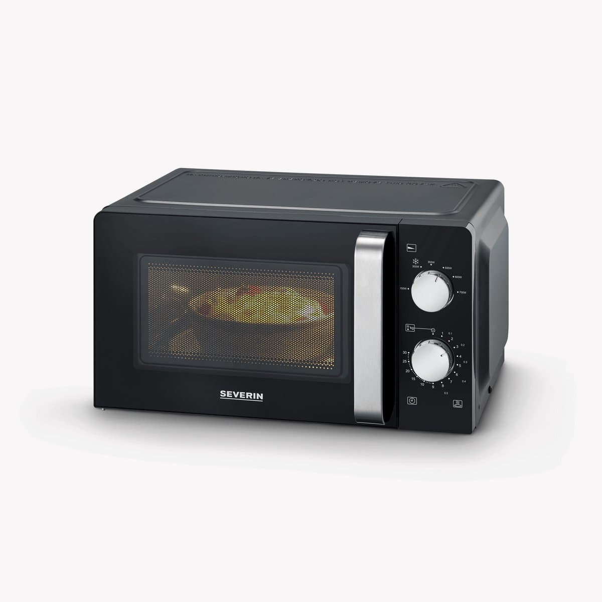 Severin MW 7886 - Solo magnetron - 17 Liter – 6 Vermogensstanden – Compact - Zwart