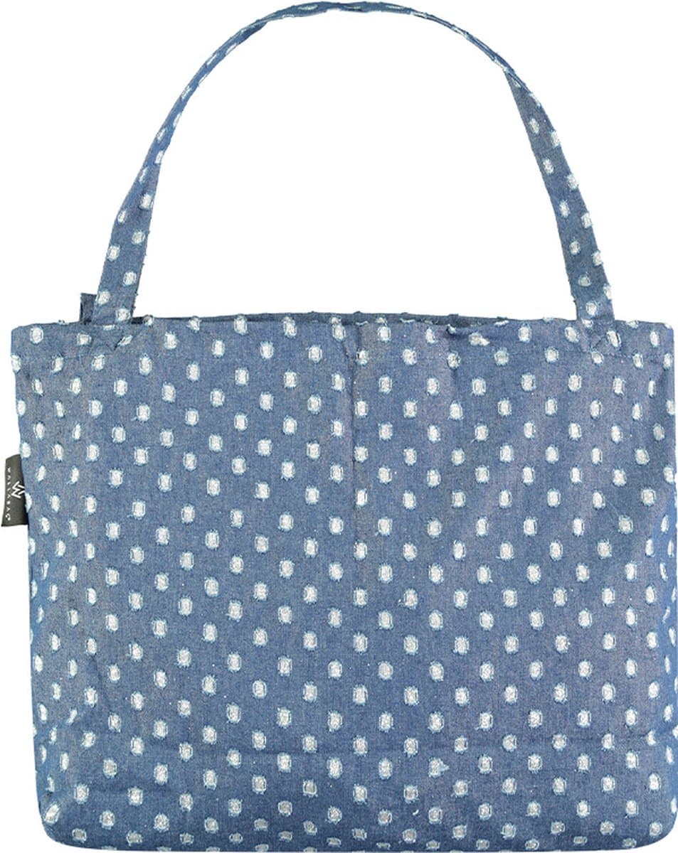 Wallabag - Tote Bag - Luiertas - Shopper - Mom Bag Fancy Denim Mix
