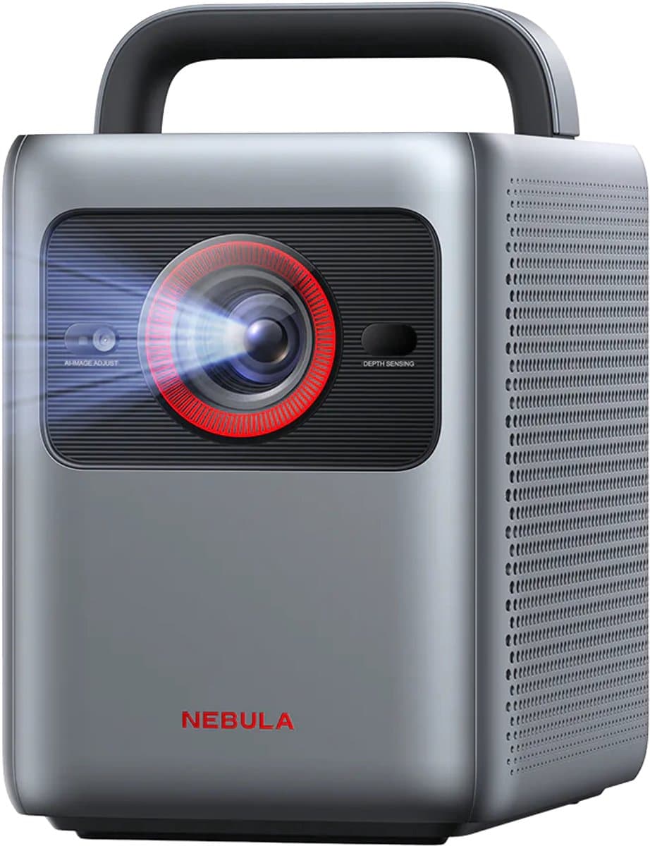 Anker Nebula Cosmos 4K SE Smart Draagbare Projector - 4K UHD (3840 x 2160) Resolutie - 1800 ANSI Lumen - Laser/LED Hybride Technologie - Dolby Vision - 200" Maximaal Schermformaat - Google TV - Ingebouwde 2x15W Speakers