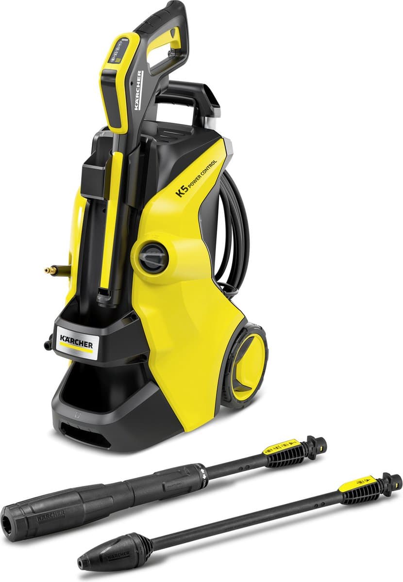 Kärcher K 5 Power Control Hogedrukreiniger - 145 bar - 500 l/u - 40 m²/u - Geschikt voor oa. auto - terras - fietsen - motoren - tuinset en gebieden rondom huis