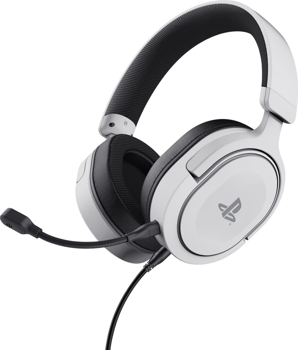 Trust GXT498W Forta - Licenced Gaming Headset - Geschikt voor Playstation 5 - PS4/PS5 - Wit