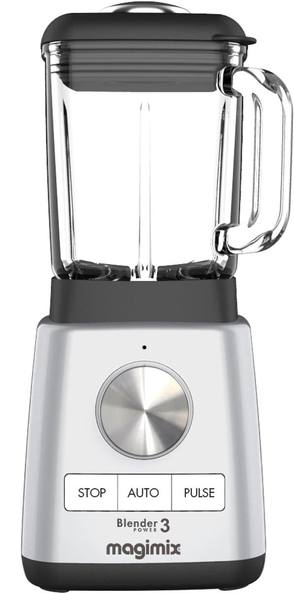 Magimix Blender Power 3 - Smoothie Maker - 1,2 Liter - Ice Crusher - Mat Chroom