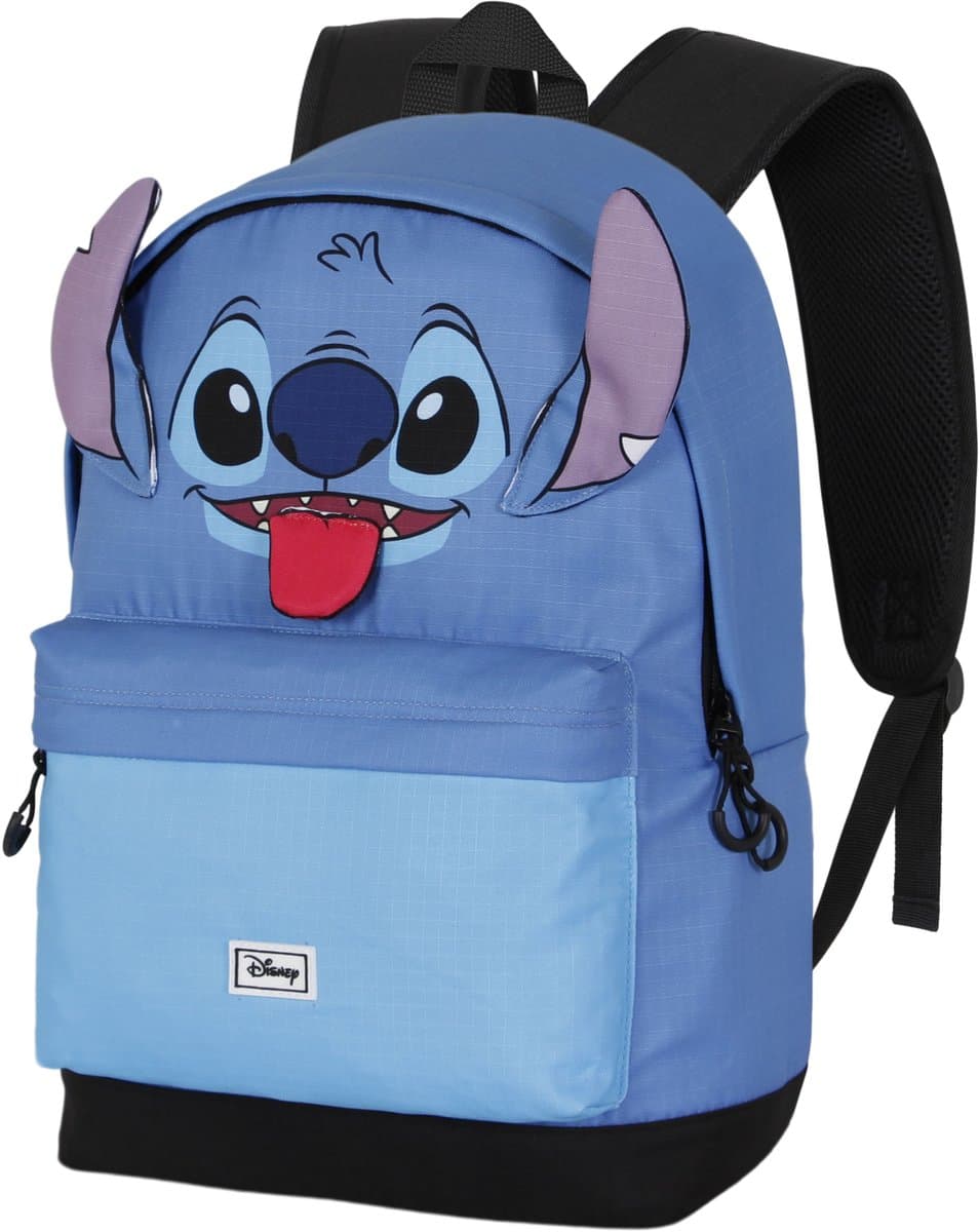 Karactermania - Disney - Lilo en Stitch - Rugtas - Rugzak - Handbagage Backpack met Trolley Bevestiging - Blauw