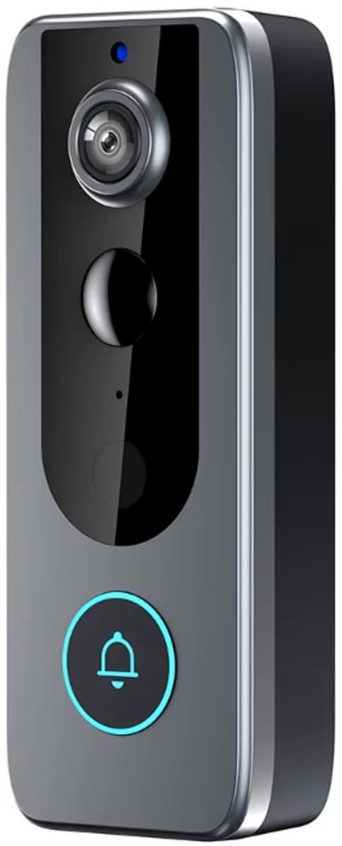 Video Deurbel met Camera - Slimme Deurbel - Videodeurbel met Bewegingsdetectie en Camerabewaking functie - Doorbell - Deurbellen met Camera