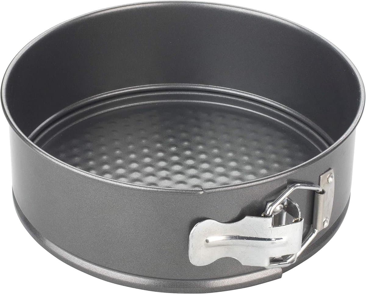 Chef Aid Springvorm 20 cm - Ronde Taartvorm met Losse Bodem - Antiaanbaklaag - Bakvorm - PFAS-vrij