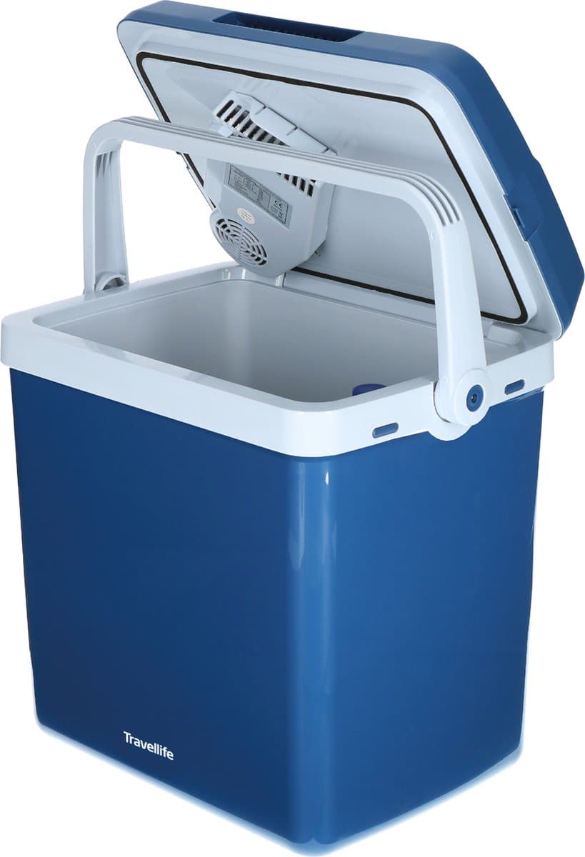 Travellife TL32 Thermo-Elektrische Koelbox - 25L - AC/DC - 12V/230V - Blauw