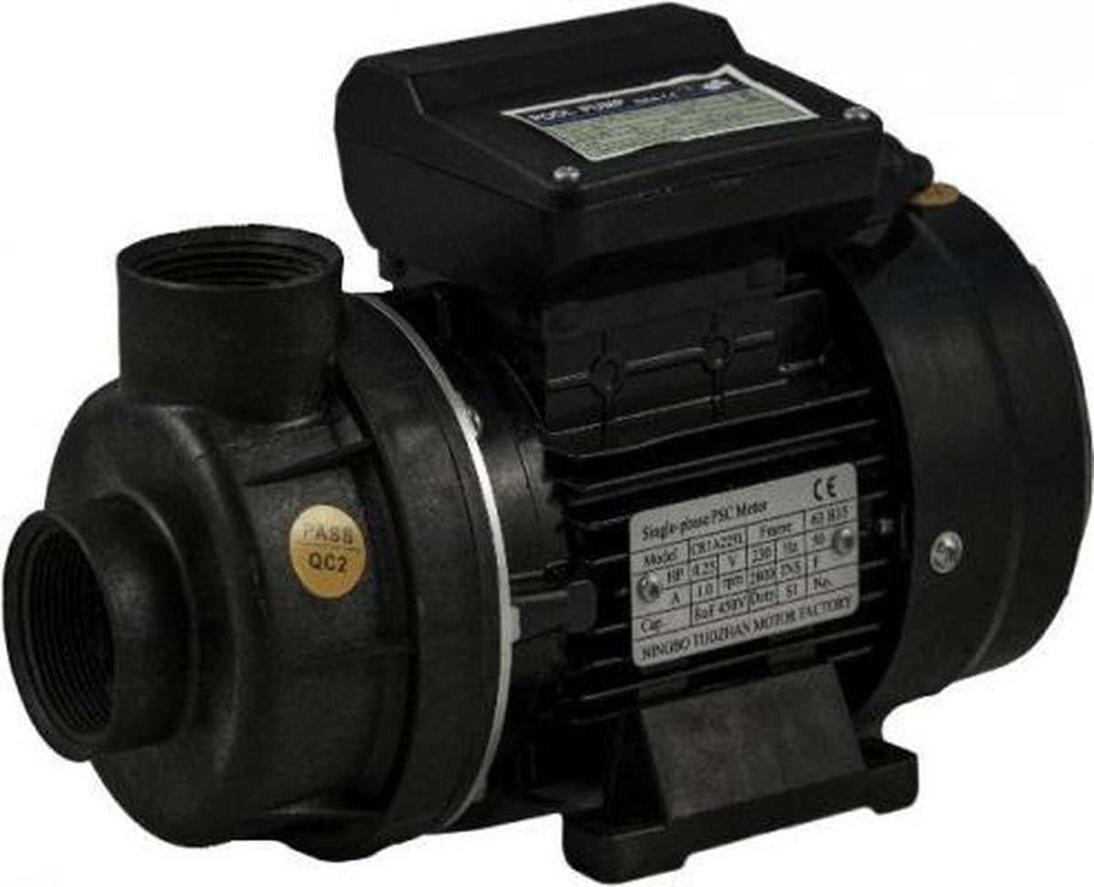 Zwembadpomp 0,25 pk zonder voorfilter - elektrische pomp - filter pomp - zwembad