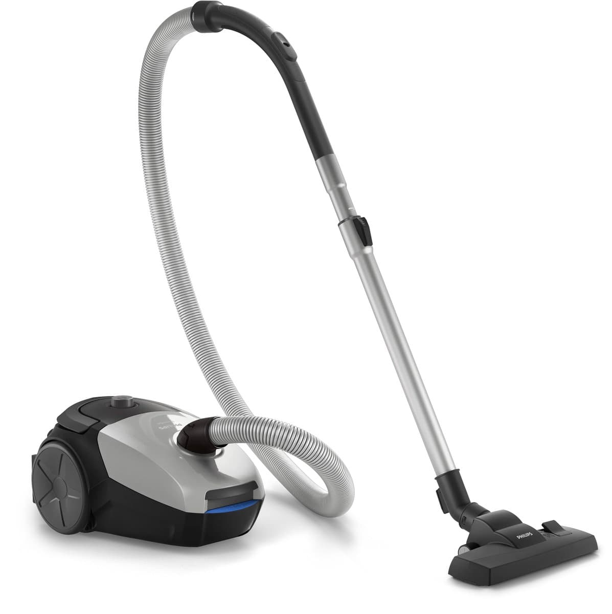 Philips 2000-Serie Stofzuiger met Zak - 900 W – Inclusief 4 Stofzakken - Compact & Licht - 9 meter bereik - (FC8253/09)