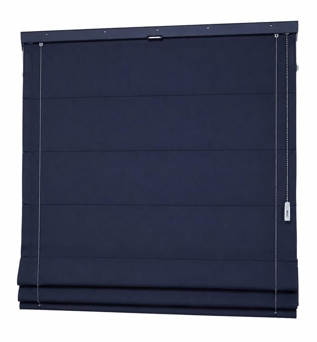 Dakraam Vouwgordijn Verduisterend 117x116 cm – Madecostore – Geschikt voor Velux GGL/GHL/GFL – Donker blauw