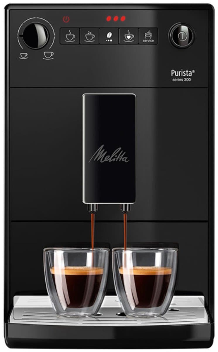Melitta Purista F23/0-002 - Volautomatische espressomachine - Pure zwart