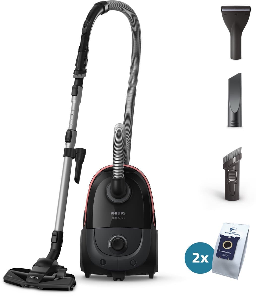 Philips 5000-serie TriActive XD5123/10 - Stofzuiger met zak