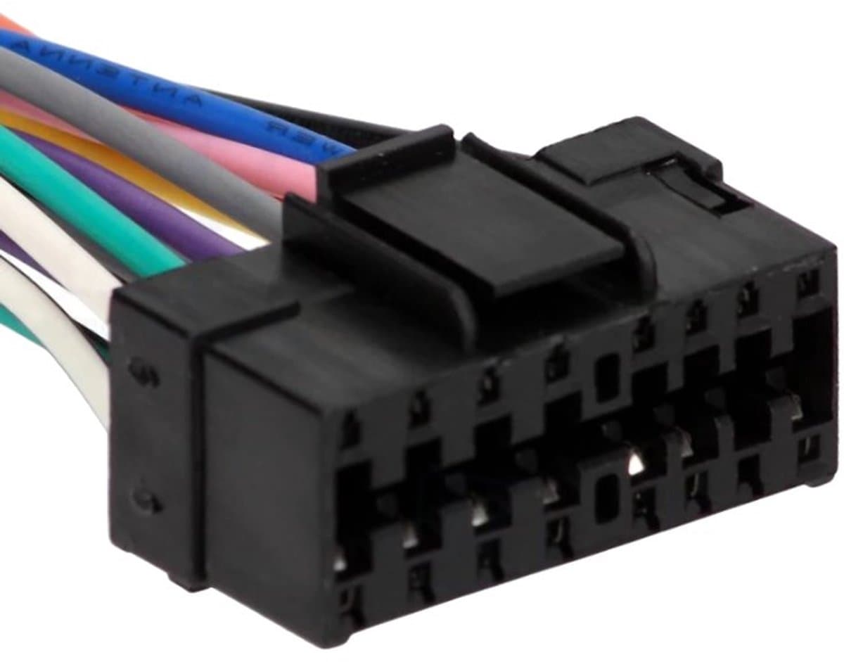 ISO kabel geschikt voor Sony autoradio - 16-pins - Open einde