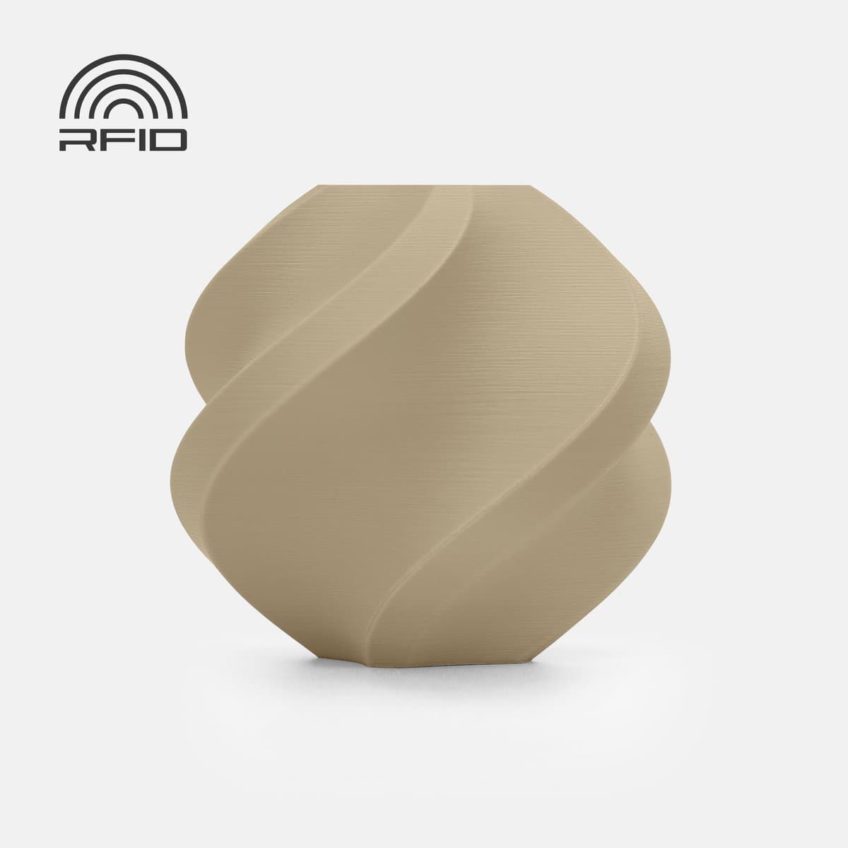 Bambu Lab - PLA Matte 1.75mm Filament – 1kg – woestijn bruin (desert tan) - zonder spoel