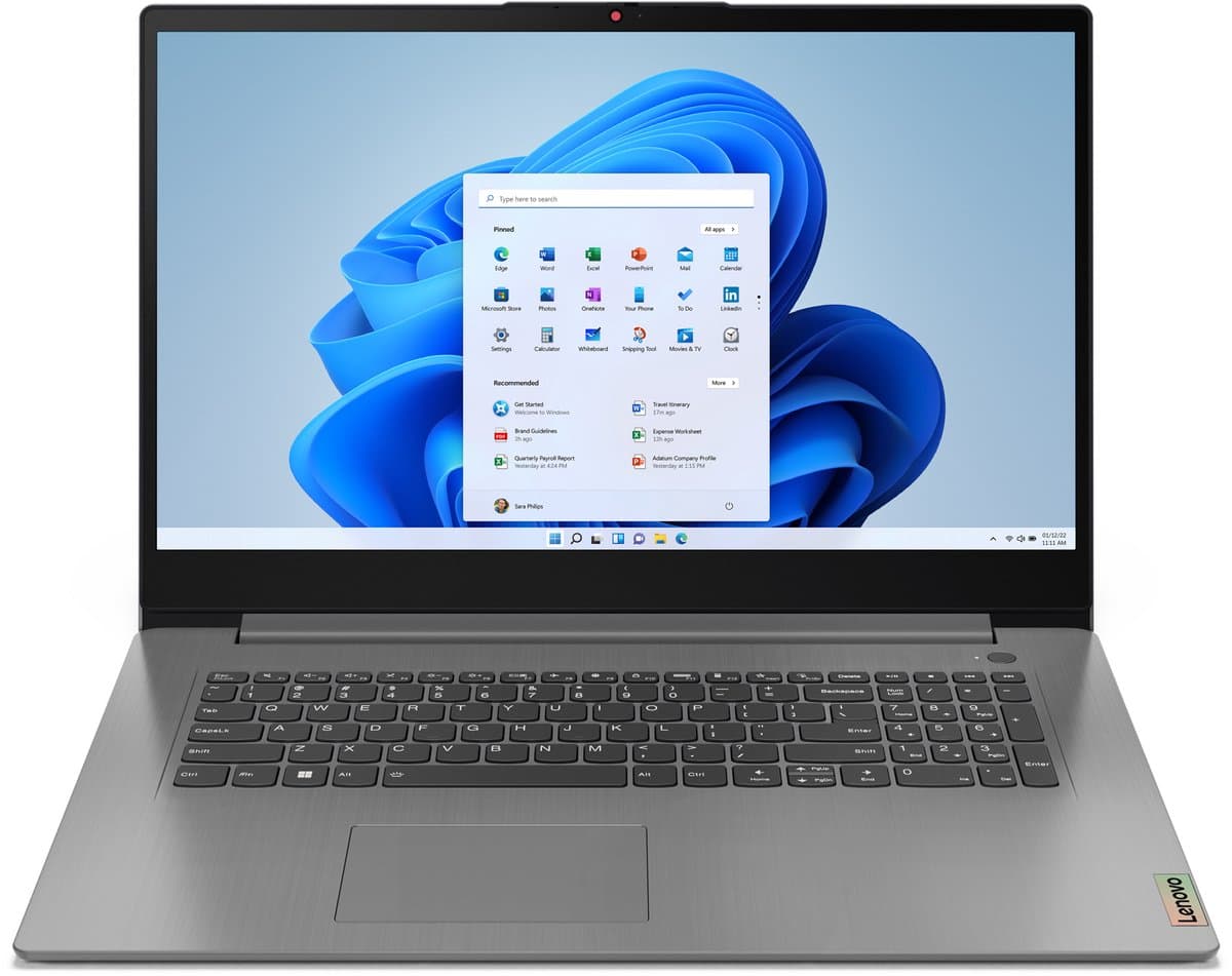 Lenovo IdeaPad 3 17ABA7 - Laptop - 17.3 inch - Ryzen 5 - 16GB/512GB