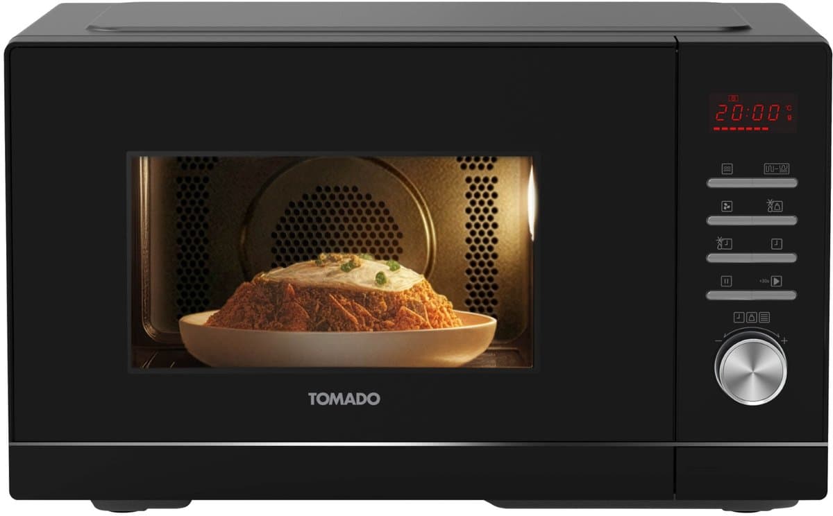 Tomado TMC2302B - Combi magnetron - Vrijstaand - 23 liter - Hetelucht - 5 magnetronstanden - Digitaal display