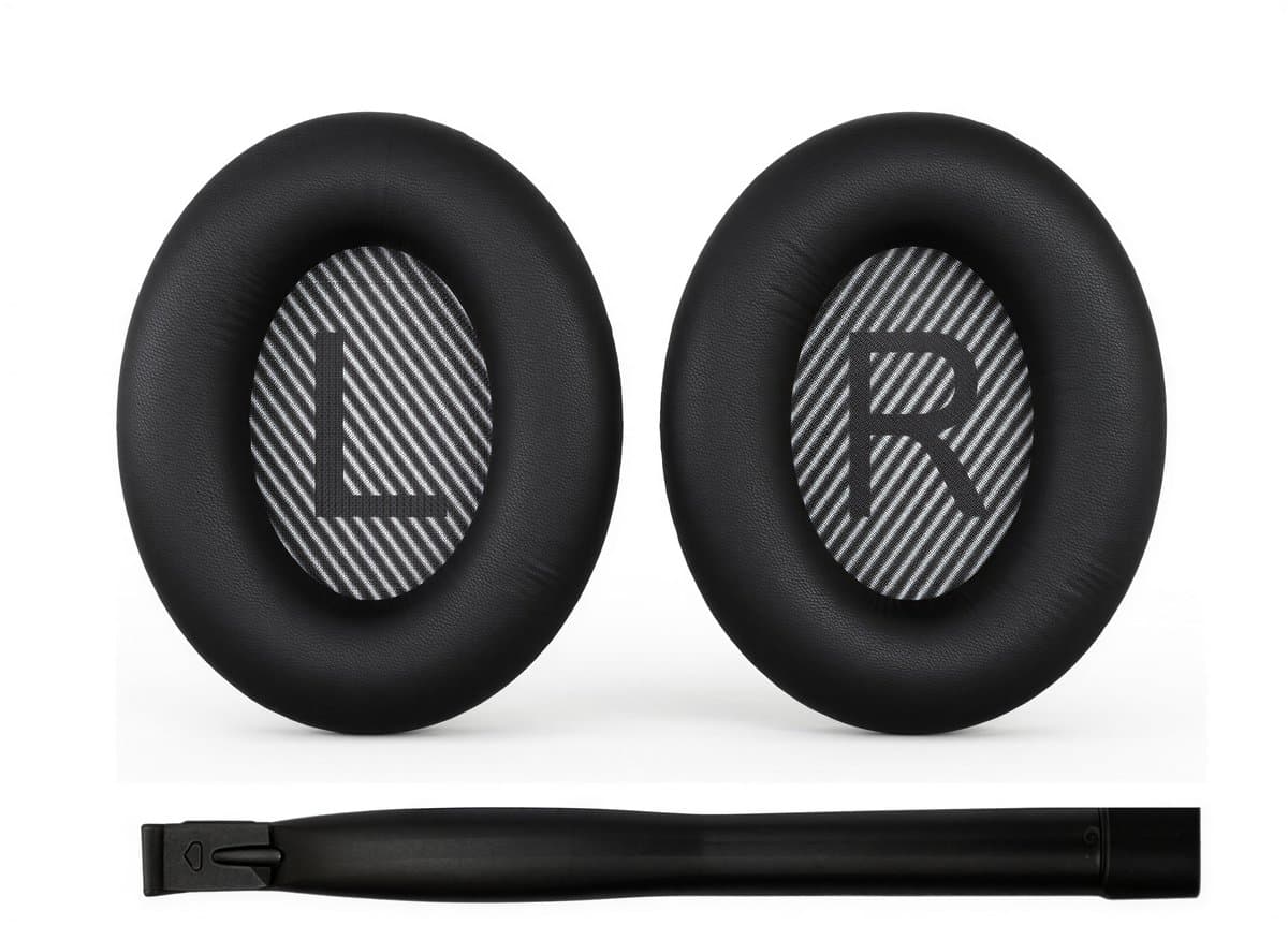 Set Oorkussens voor Bose Koptelefoon – Bose Quietcomfort 35 ii Oorkussen – QC2/QC15/QC25/QC35/Soundtrue/Soundlink Around-Ear ii – AE2